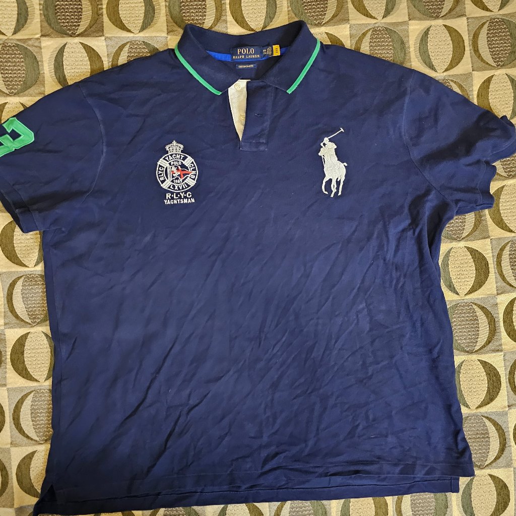 Ralph Lauren Men's Custom Slim Fit Mesh Polo Shirt - Big Pony
